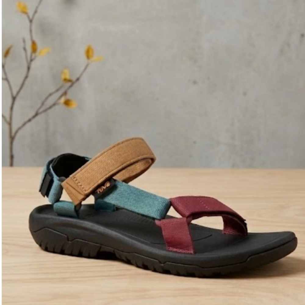 NEW! Teva Hurricane XLT2 Red And Tan Adventure Sandals Sz 11 NWT - Picture 3 of 12
